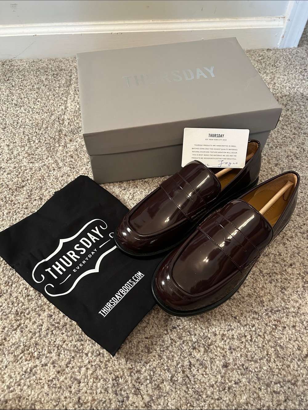 Women’s Thursday Boot Company Dress Penny Loafers NWT